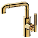 GobekUsa Black Brass Basin Faucet: Hot Cold Mixer Tap, Contemporary Style