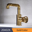 GobekUsa Black Brass Basin Faucet: Hot Cold Mixer Tap, Contemporary Style