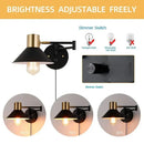 GobekUsa Dimmable Wall Lamp with Replaceable Bulb & Adjustable Angle