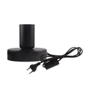 Industrial black & bronze desk lamp base bedroom vintage light by Decorbites
