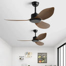 GobekUsa 48" DC Remote Control Ceiling Fan Plastic Blade Bedroom Indoor Industry 220V