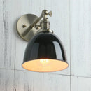 GobekUsa Industrial Black Wall Sconce 6.5'' Modern Stair Light Fixtures