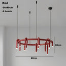 GobekUsa Circular Ring Pendant Lights - LED Chandelier for Home Living Room & Restaurant