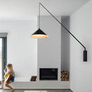 GobekUsa Industrial Fishing Sconce for Kitchen, Dining & Living Room