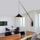 GobekUsa Industrial Fishing Sconce for Kitchen, Dining & Living Room