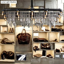 GobekUsa Contemporary Black Crystal Chandelier for Bar and Restaurant - 15-Light Pendant