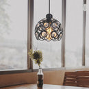 GobekUsa Crystal K9 Pendant Lamp: Industrial Nordic Chandeliers for Bedroom and Kitchen Lighting