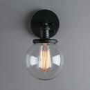 GobekUsa Industrial Glass Canopy Wall Sconce Light for Kitchen Bathroom Corridor