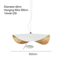 GobekUsa Lederam Manta Pendant: Industrial Black & Gold Ceiling Light with Lotus Leaf Design