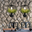 GobekUsa Green Planting Birdcage Chandelier: Retro Industrial Style Pendant Lamp