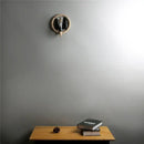 Industrial black hemp rope wall lamp living room sconce by Decorbites