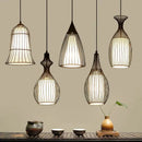 GobekUsa Iron Cage Pendant Lights for Dining Living Room Bar Cafe Restaurant Industrial Style