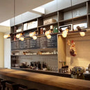 GobekUsa Industrial Kitchen Island Chandelier Light for Living Room Dining Pendant Lamps E27