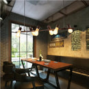 GobekUsa Industrial Kitchen Island Chandelier Light for Living Room Dining Pendant Lamps E27