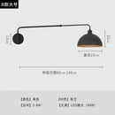 GobekUsa Industrial Telescopic Swing Arm Wall Lamp for Decorative Living Spaces