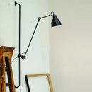 GobekUsa Gras BL Wall Lamp: Adjustable Chrome Long Arm Reading Light