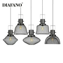 GobekUsa Cage Pendant Light: Nordic LED Minimalist Industrial Dining Lamp
