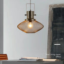 GobekUsa Cage Pendant Light: Nordic LED Minimalist Industrial Dining Lamp