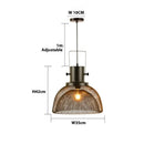 GobekUsa Cage Pendant Light: Nordic LED Minimalist Industrial Dining Lamp