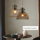GobekUsa Cage Pendant Light: Nordic LED Minimalist Industrial Dining Lamp