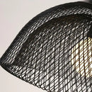 GobekUsa Industrial Birdcage Chandelier: Retro Iron Net Hanging Lamp for Creative Home Lighting