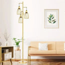 GobekUsa LED Birdcage Floor Lamp for Home Décor and Reading in Bedroom, Study, Living Room.