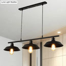 GobekUsa Industrial Black Metal Pendant Lighting - 3-Light Island Fixture for Bedroom".
