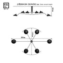 GobekUsa Adjustable Arm Floor Lamp: Japanese Ceiling Light for Industrial Loft Decor