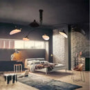 GobekUsa Adjustable Arm Floor Lamp: Japanese Ceiling Light for Industrial Loft Decor