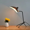 GobekUsa Black Serge Mouille Tripod Floor Lamp - Loft Industrial Standing Lamp