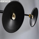 GobekUsa Industrial Black 3-Light Metal Island Pendant with Cone Shade - Perfect for Restaurant Lighting