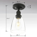 GobekUsa Loft Bar Pendant Light Fixture for Kitchen Living Dining Bedroom Bathroom