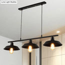 GobekUsa Industrial Black Metal Pendant Lighting - 3-Light Island Fixture for Bedroom".