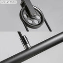 GobekUsa Industrial Metal Saucer Foyer Island Light with Pulley - 3 Black Hanging Lights