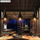 GobekUsa Antique Style 3-Head Metallic Island Pendant Lamp with Cone Shade - Kitchen Light Fixture