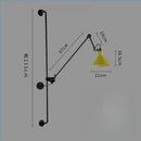 GobekUsa Adjustable Rotating LED Wall Lamp for Bedroom & Living Room