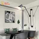 GobekUsa Adjustable Rotating LED Wall Lamp for Bedroom & Living Room