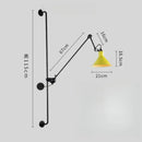 GobekUsa Adjustable Rotating LED Wall Lamp for Bedroom & Living Room