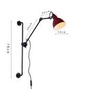 GobekUsa Adjustable Rotating LED Wall Lamp for Bedroom & Living Room