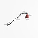 GobekUsa Industrial Iron Swing Arm Wall Lamp for Bedroom, Living Room, Office Decor