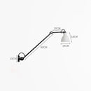 GobekUsa Industrial Iron Swing Arm Wall Lamp for Bedroom, Living Room, Office Decor