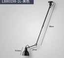 GobekUsa Industrial Iron Swing Arm Wall Lamp for Bedroom, Living Room, Office Decor