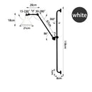 GobekUsa Industrial Iron Swing Arm Wall Lamp for Bedroom, Living Room, Office Decor