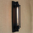 GobekUsa Black Rustic Edison Bulb Wall Light with Metal Lampshade for Stair Kitchen