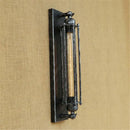 GobekUsa Black Rustic Edison Bulb Wall Light with Metal Lampshade for Stair Kitchen