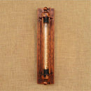 GobekUsa Black Rustic Edison Bulb Wall Light with Metal Lampshade for Stair Kitchen