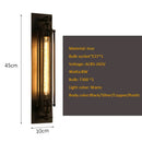GobekUsa Industrial Wall Lamp: Black/Silver/Copper 8W LED Bedroom Cafe Sconce