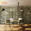 GobekUsa Industrial Spider Serge Mouille Ceiling Lamp Black LED E27 Lighting