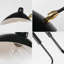GobekUsa Black Swing Arm Chandelier | Loft Industrial Adjustable Lighting Fixture