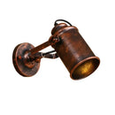 Industrial black vintage wall light with adjustable arm kitchen sconce by Decorbites